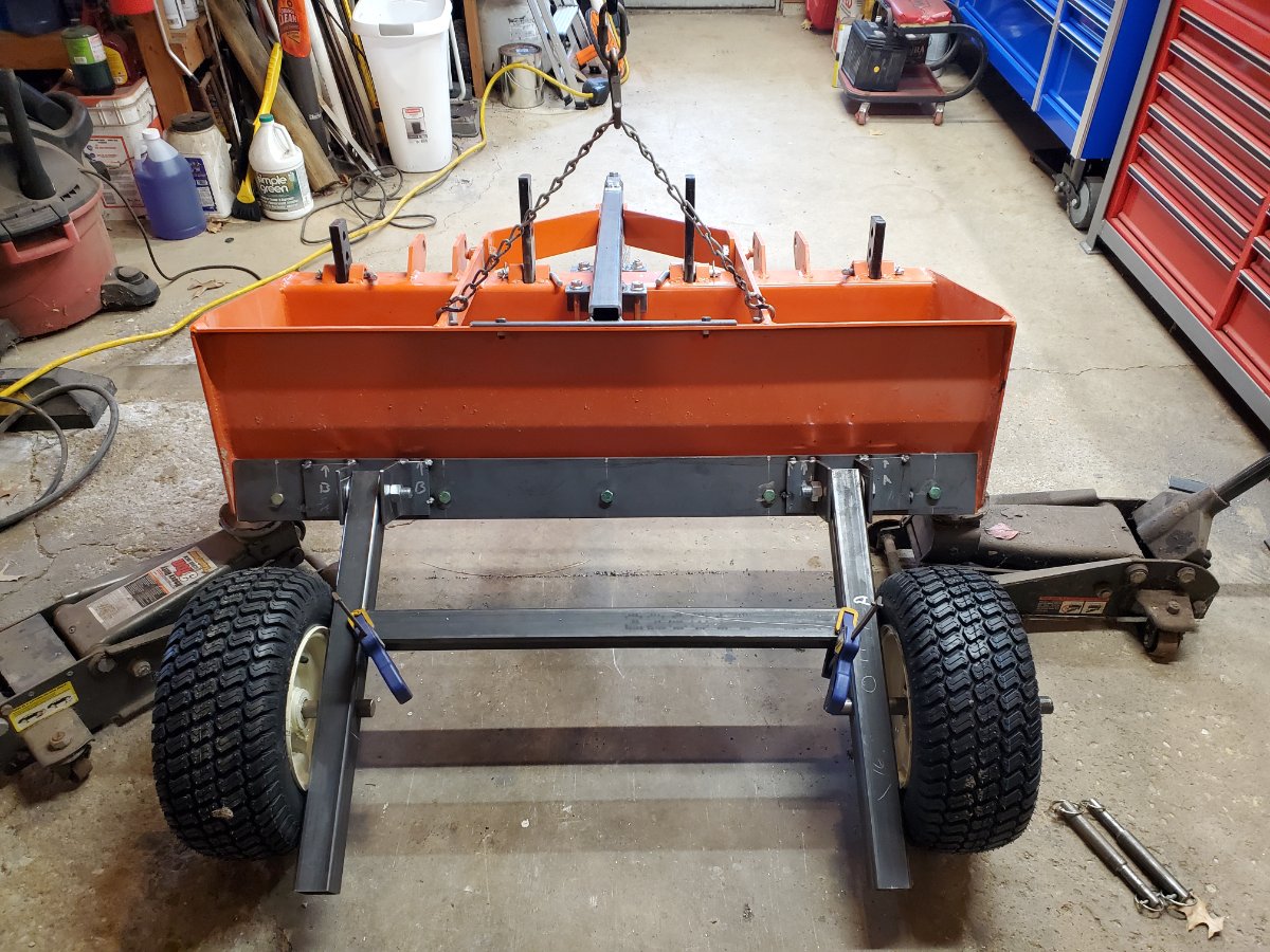 Upgraded box blade. - Cub Cadets - Red Power Magazine Community