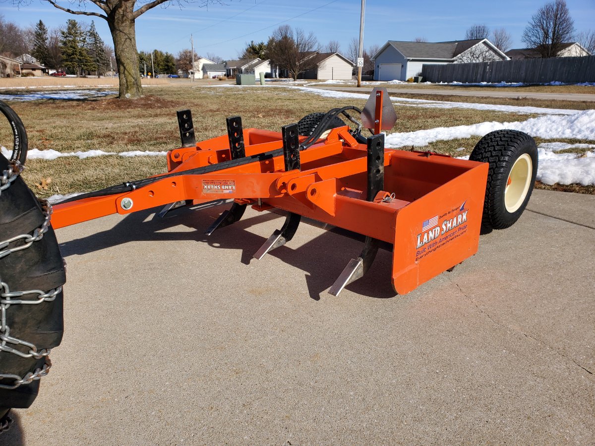 Upgraded box blade. Cub Cadets Red Power Magazine Community