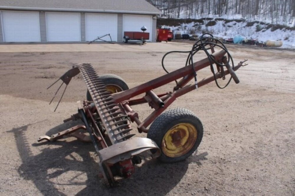 Balanced head sickle mower rear drawbar Technical IH Talk Red Power