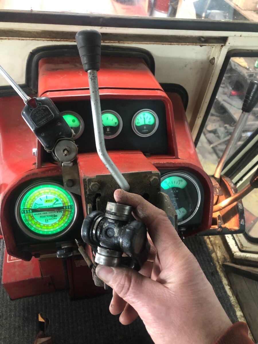 66 series tilt steering bushing part number Technical IH Talk Red