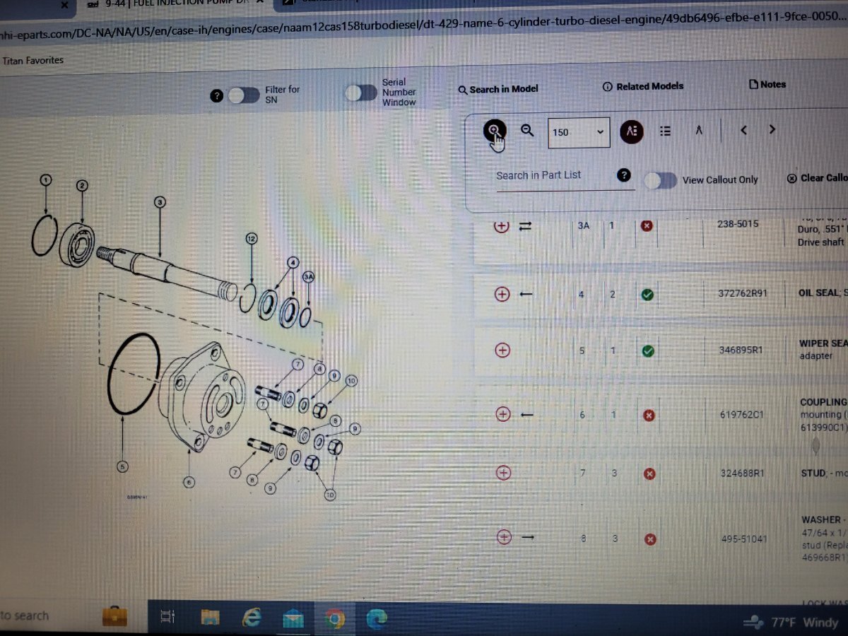 TD 20 B engine oil level rising Technical IH Talk Red Power