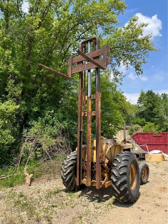 Harlow conversion IH Construction Equipment Red Power Magazine