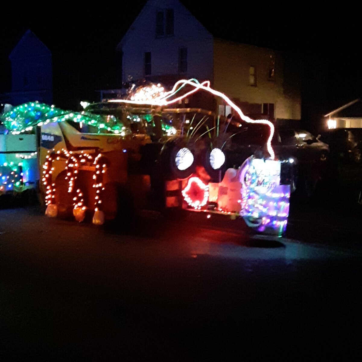 Linesville,Pa. Lighted tractor Parade 2023 Saturday General Chat