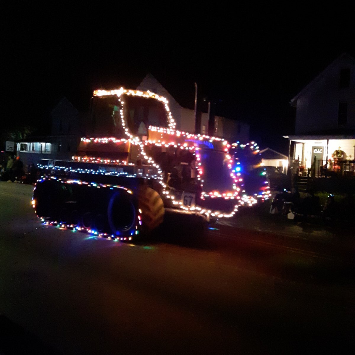 Linesville,Pa. Lighted tractor Parade 2023 Saturday General Chat
