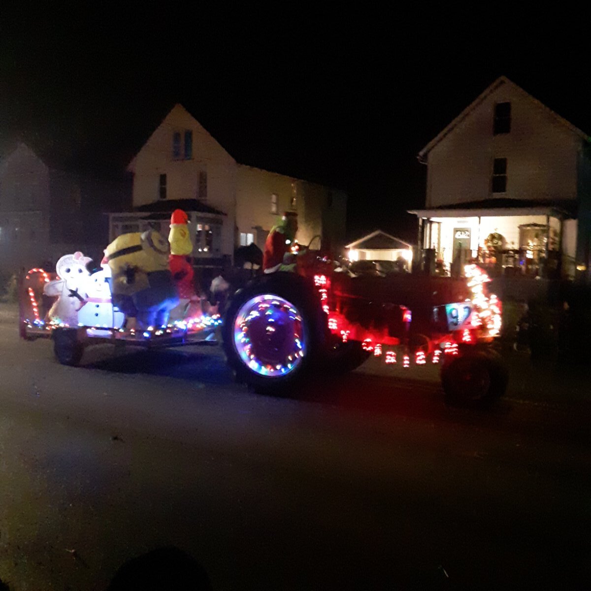 Linesville,Pa. Lighted tractor Parade 2023 Saturday General Chat