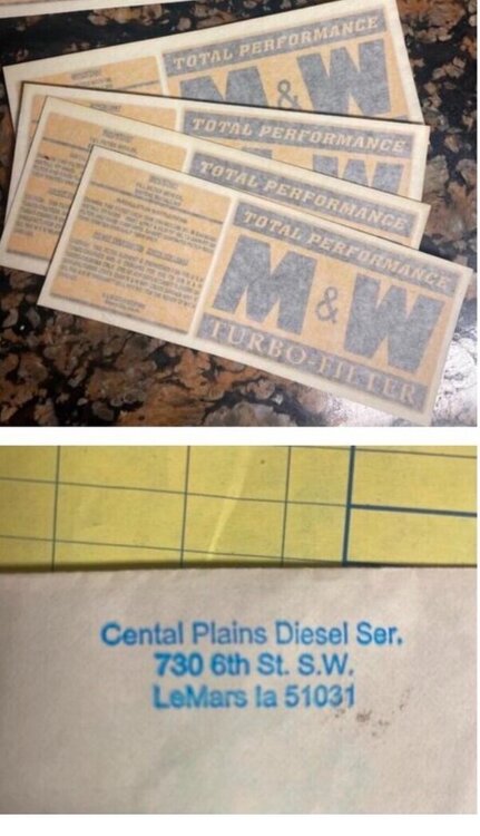 M&W turbo yellow sticker - Technical IH Talk - Red Power Magazine Community