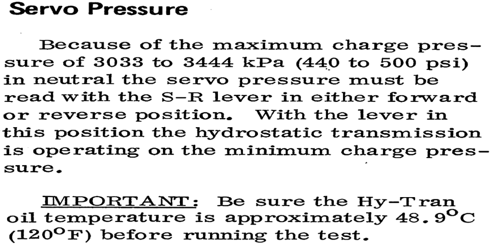 International 1026 Hydro low Servo Pressure - Page 2 - Technical IH ...
