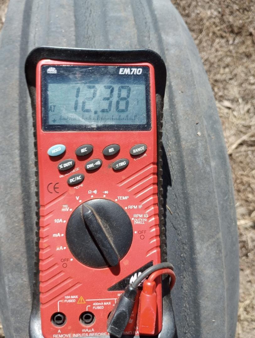 Volt meter reading low Technical IH Talk Red Power Magazine Community