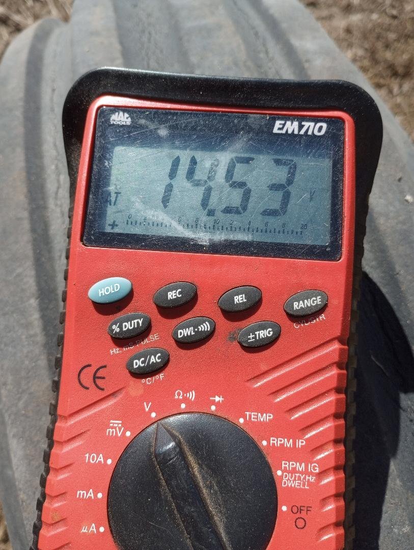 Volt meter reading low Technical IH Talk Red Power Magazine Community