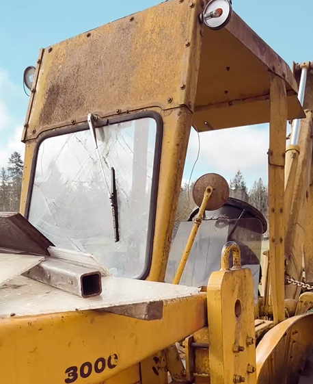 IH 2504 D188 w Loader Backhoe - IH Construction Equipment - Red Power ...