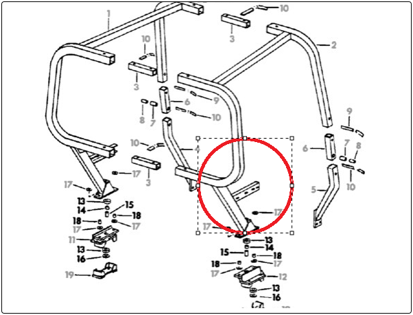 4 Post Rops adding a 4 post ROPS to The Lady - General Chat - Red Power Magazine ...