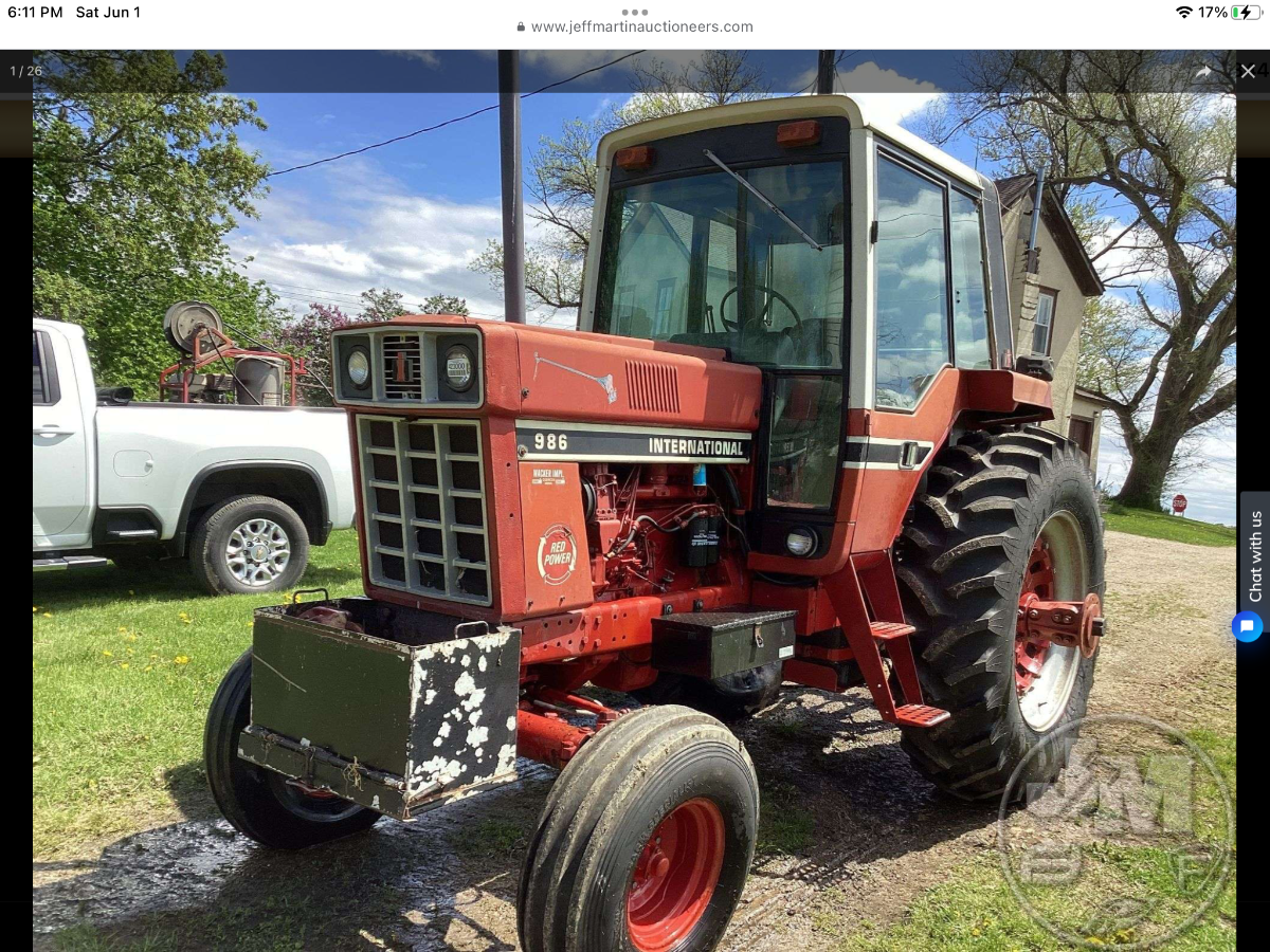 Red Power 986 ( somewhat not common ) - Technical IH Talk - Red