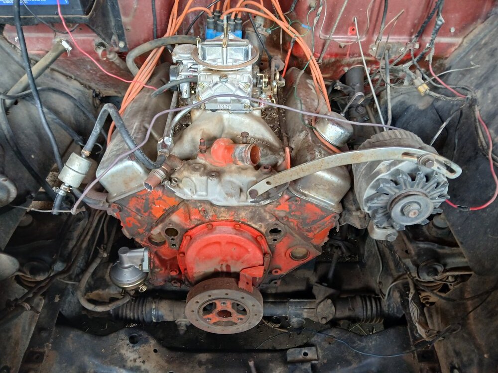 A little progress on my 56 Chevy - General Chat - Red Power Magazine ...