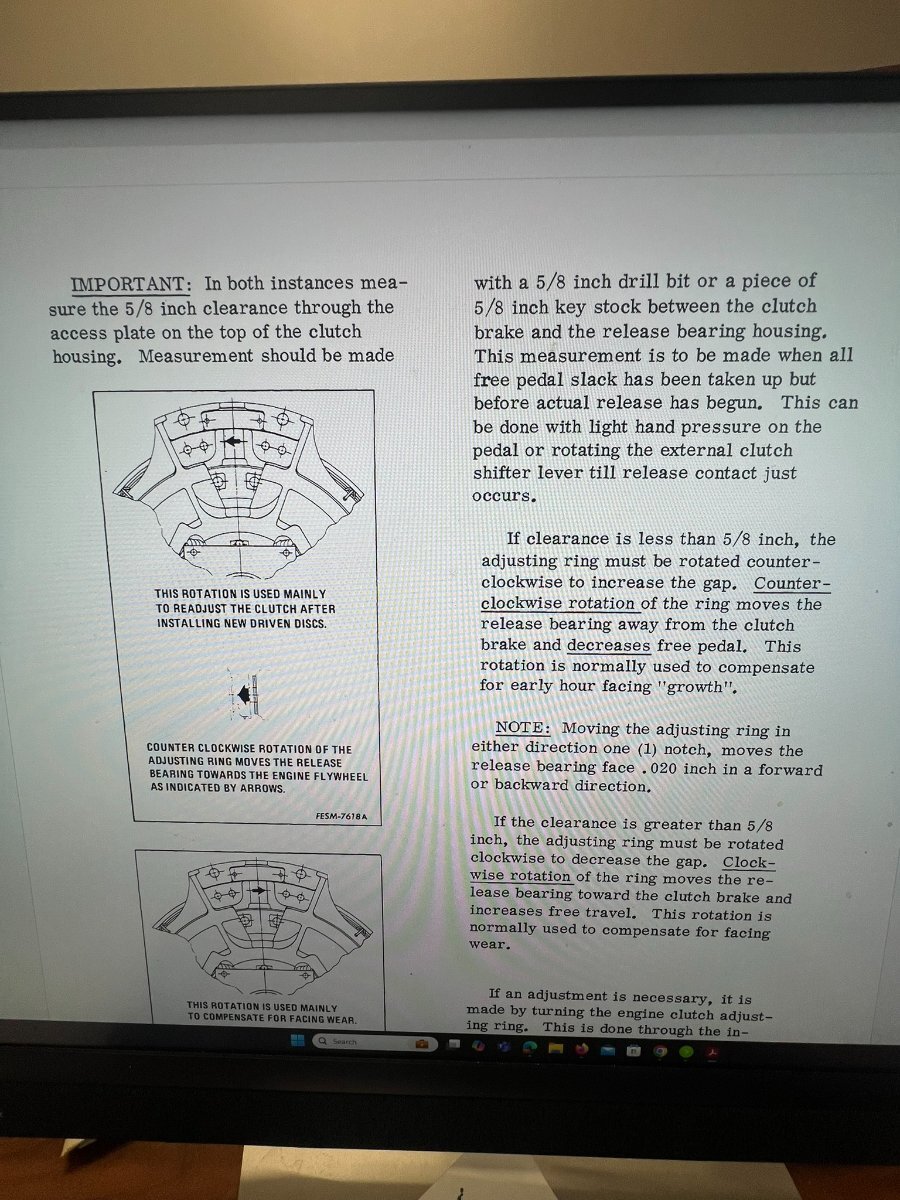 4386 Clutch Adjustment - Technical IH Talk - Red Power Magazine Community