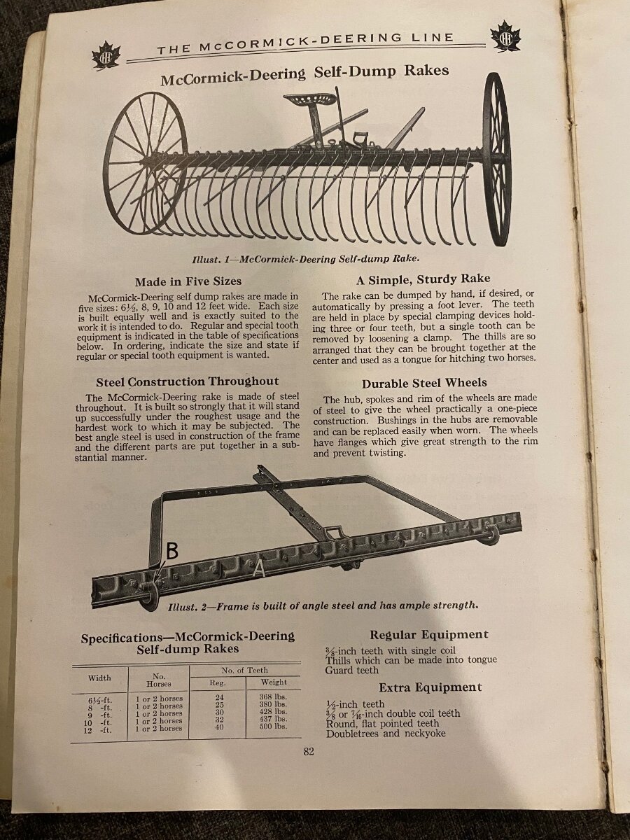 Rear dump rake restoration - Projects, Builds, & Restorations - Red ...