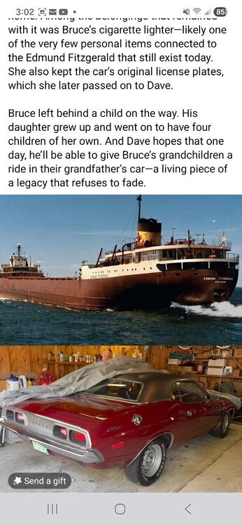 50 years ago today the Edmund Fitzgerald sank - General Chat - Red ...