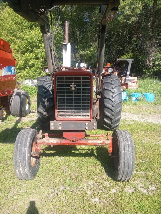 front tractor tires 4 rib vs 3 rib - General Chat - Red Power Magazine ...