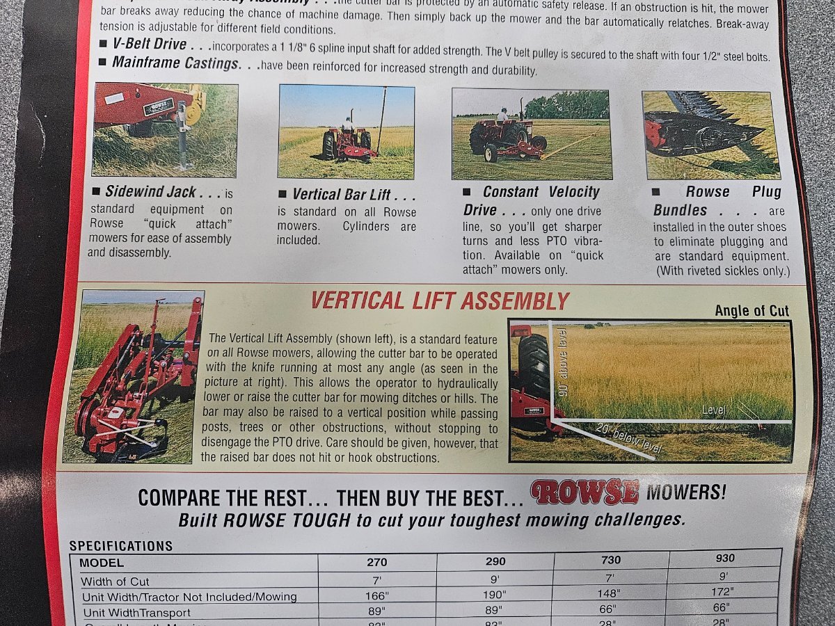 IH 1300 Mower - Technical IH Talk - Red Power Magazine Community